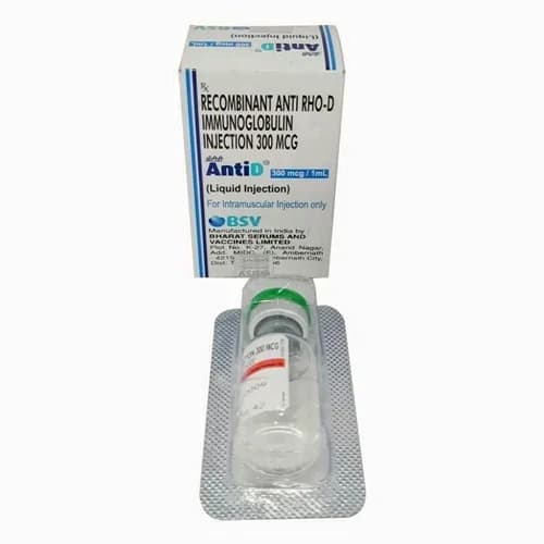 Anti D Immunoglobulin Injection