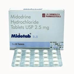 Midodrine 2.5 Mg Tablet