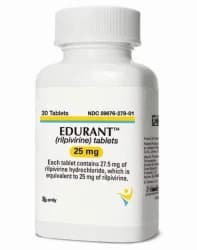 Edurant 25mg Rilpivirine Tablet