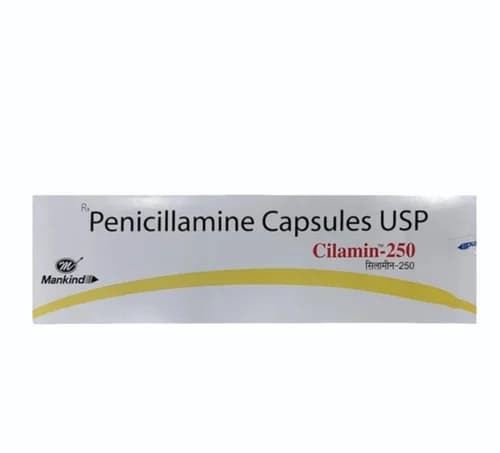 Penicillamine 250 Mg Capsules