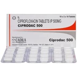 Ciprofloxacin 500mg Tablets
