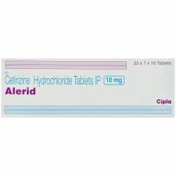 Cetirizine 10mg Tablet