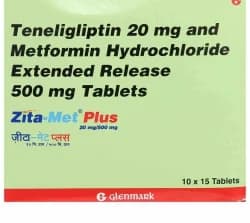 Metformin 500mg Teneligliptin 20mg