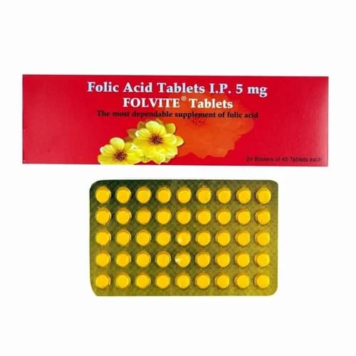 Folic Acid 5mg Tablet