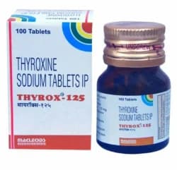 Thyrox 125mcg Tablet