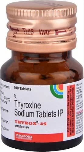 Thyrox 25 Mcg Tablet