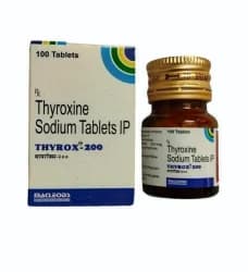 Thyrox 200mcg Tablet