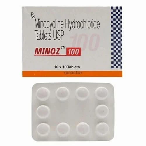Minocycline Hydrochloride Tablet Usp 100 Mg