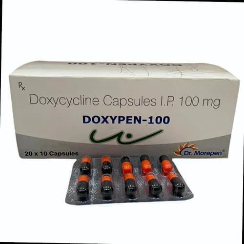 Doxycycline 100mg Capsules