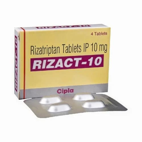 Rizact 10mg Rizatriptan Tablet