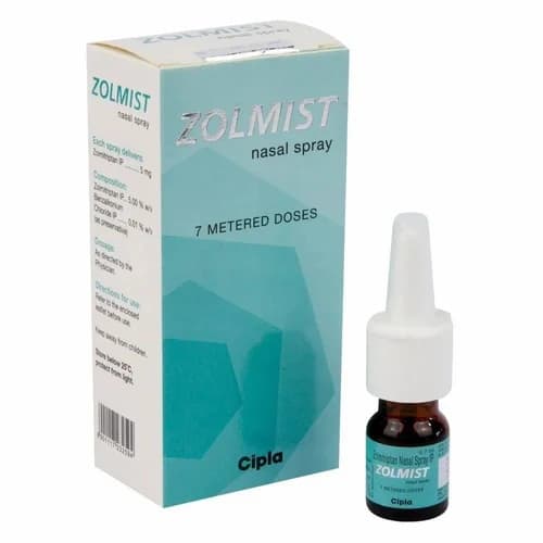 Zolmist Zolmitriptan Nasal Spray