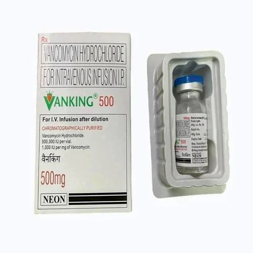 Vancomycin Injection 500 Mg