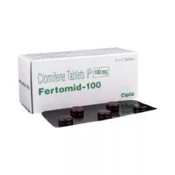 Fertomid Clomiphene 100mg Tablet