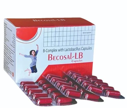 Vitamin B Complex With Lactobacillus Capsules