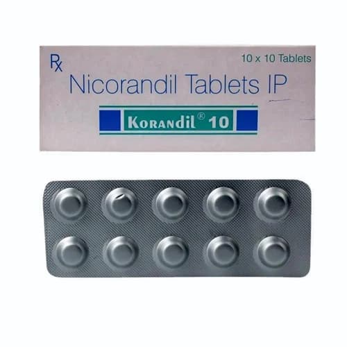 Nicorandil 10 Mg Tablets