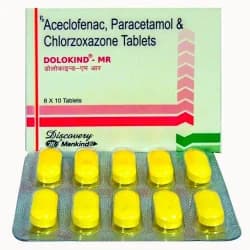 Aceclofenac Paracetamol Chlorzoxazone Tablet