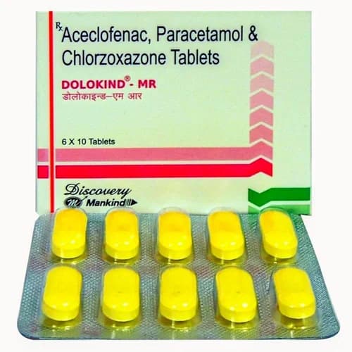 Aceclofenac Paracetamol Chlorzoxazone Tablet