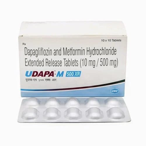 Dapagliflozin And Metformin Tablet