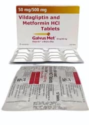 Vildagliptin And Metformin Hcl Tablets