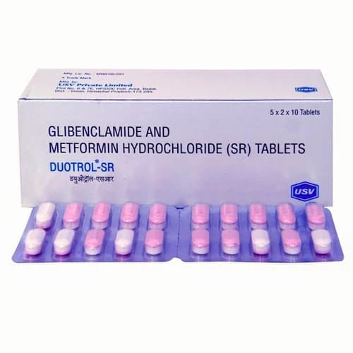 Glibenclamide 5 Mg Metformin 500 Mg