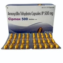 Cipmox Amoxicillin 500mg Capsules