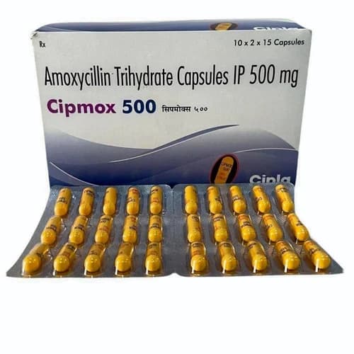 Cipmox Amoxicillin 500mg Capsules