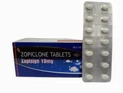 Zopisign 10mg Zopiclone Tablets