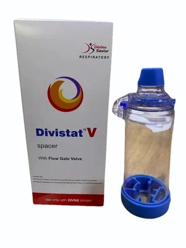 Asthma Inhaler Spacer With Mask