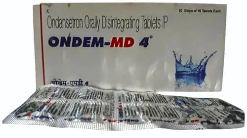 Ondansteron Mouth Dissolving 4 Mg Tablets