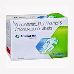 Aceclofenac Paracetamol Tablets