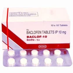 Baclofen 10 Mg Tablets