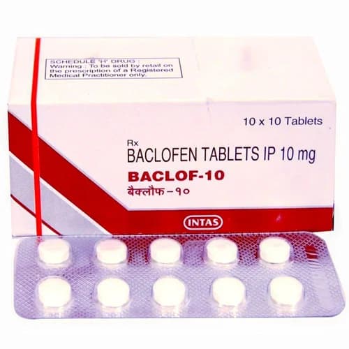Baclofen 10 Mg Tablets