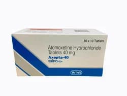 Axepta 40mg Atomoxetine Tablets
