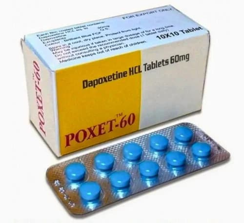 Poxet 60 Mg Dapoxetine Tablets