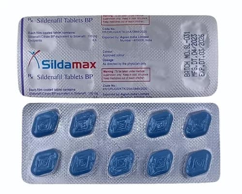 Sildamax 100mg Sildenafil Citrate Tablets