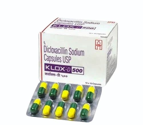 Dicloxacillin Capsules 500 Mg