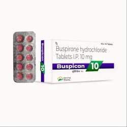 Buspirone Hydrochloride Tablet Ip 10 Mg
