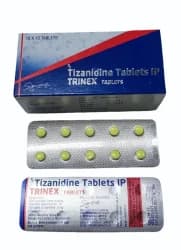 Tizanidine 2mg Tablet Trinex Tablet