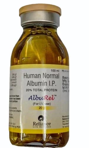 Alburel 20g Human Albumin Albumin Vial