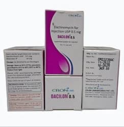 Dacilon Dactinomycin 0.5 Mg Injection