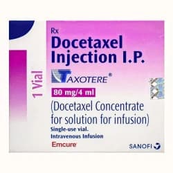 Taxotere Docetaxel 80 Mg Injection