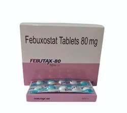 Febustat Febuxostat 80 Mg Tablet
