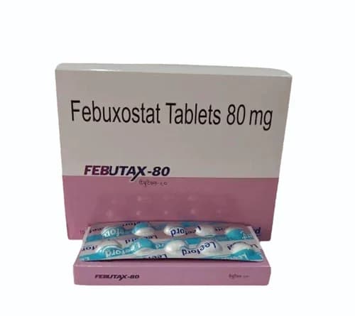 Febustat Febuxostat 80 Mg Tablet