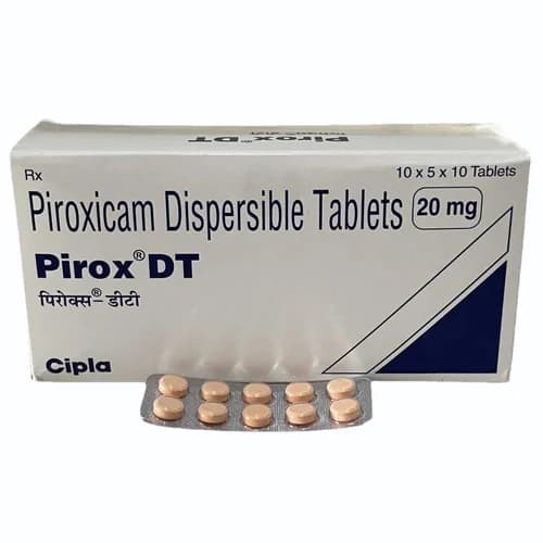 Piroxicam Dispersible Tablets 20mg