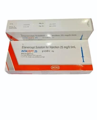 Intacept 25mg Etanercept Injection