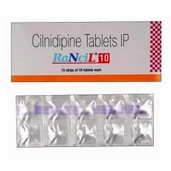 Cilnidiptine 10mg Tablet