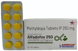 Methyldopa Tablets 250 Mg