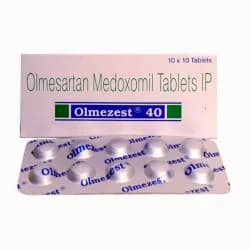 Olmesartan Medoxomil 40 Mg Tablet