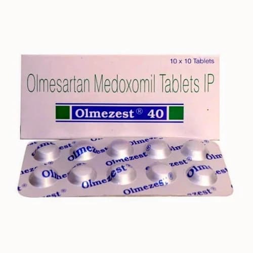 Olmesartan Medoxomil 40 Mg Tablet
