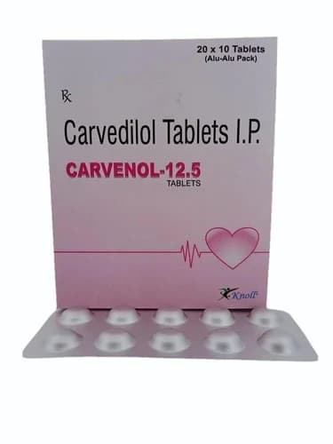 Carvedilol 12.5 Mg Tablet